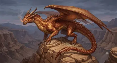 Reifer Feuerdrache