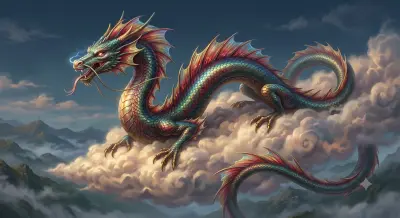 Alter Orientaldrache