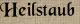 Heilstaub