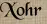Xohr