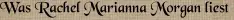 Was Rachel Marianna Morgan liest Was Rachel Marianna Morgan liest