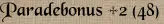 Paradebonus +2 (48)