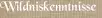 Wildniskenntnisse