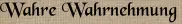 Wahre Wahrnehmung