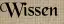 Wissen