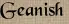 Geanish Geanish