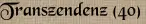 Transzendenz (40)