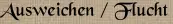 Ausweichen / Flucht