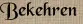 Bekehren
