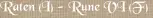 Raten (I) - Rune VI (F)