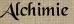 Alchimie